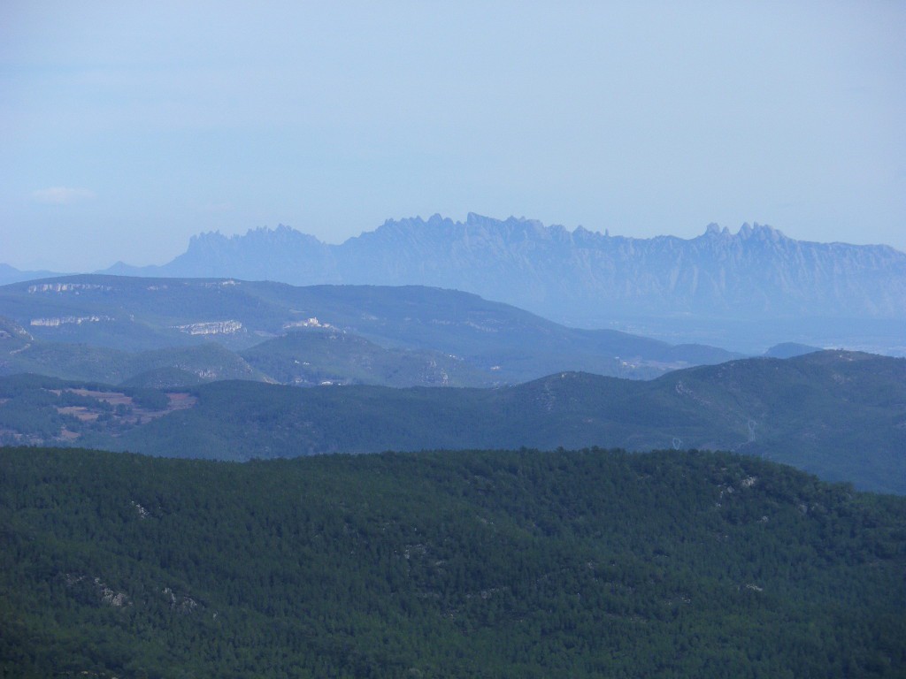Montserrat sempre present des de qualsevol posició de Catalunya.