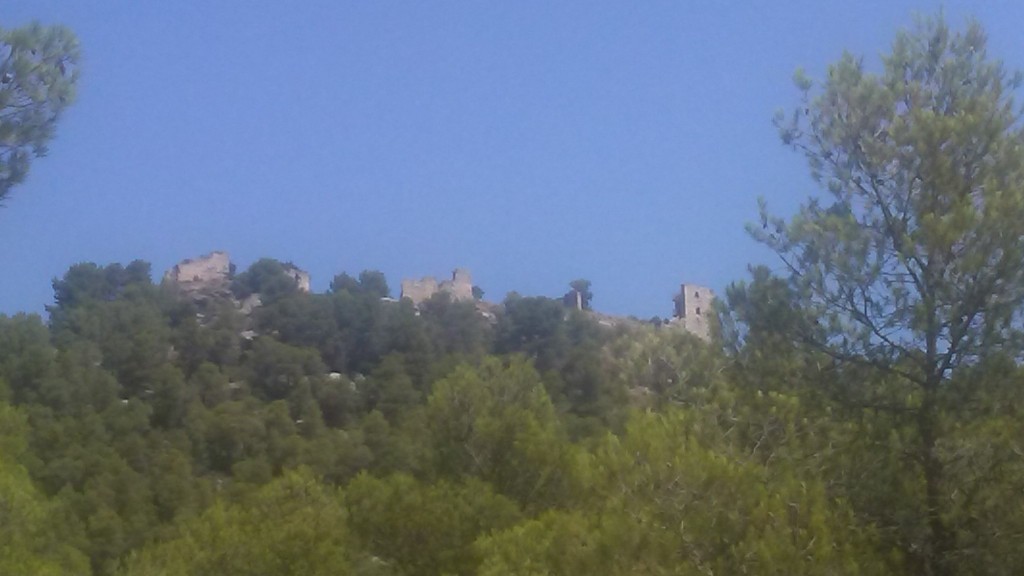 Ja es veuen les ruïnes del Castell, i amb elles el punt final de l'excursió.