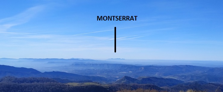 El massís de Montserrat.